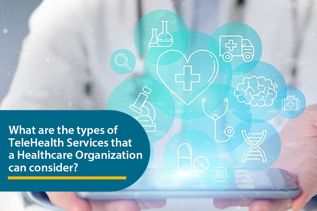 What are the types of Telehealth Services that a Healthcare Organization can consider?