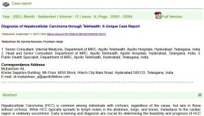 Diagnosis of Hepatocellular Carcinoma through Telehealth: A Unique Case Report